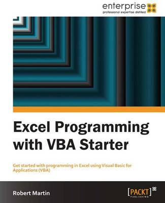 Book cover for Excel Programming with VBA Starter