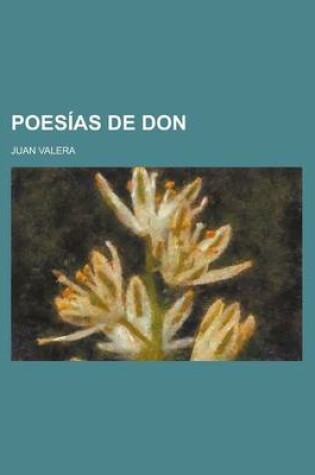 Cover of Poesias de Don