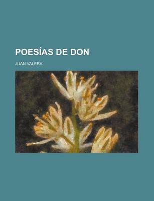 Book cover for Poesias de Don