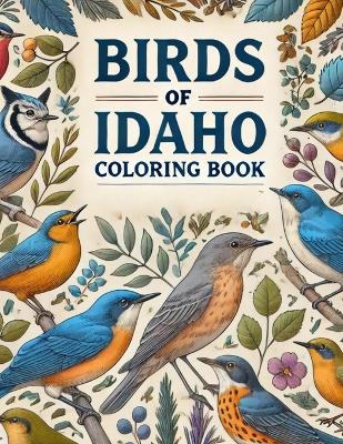 Book cover for Birds of Idaho Coloring Book