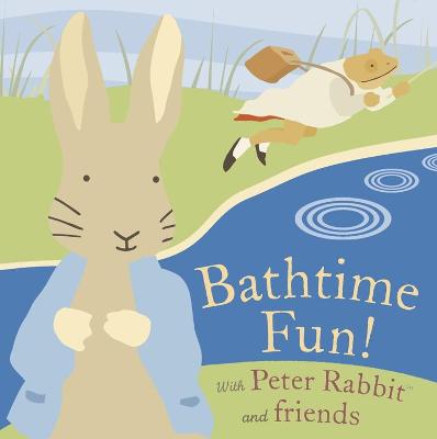Book cover for Bathtime Fun with Peter Rabbit and friends