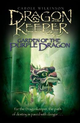 Book cover for Dragonkeeper: Garden of the Purple Dragon