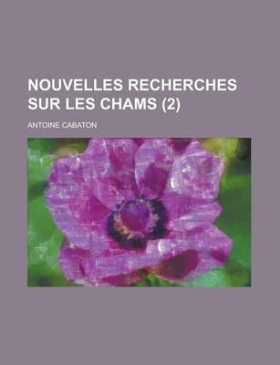 Book cover for Nouvelles Recherches Sur Les Chams (2)