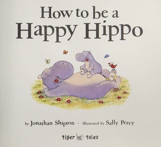 Book cover for How to Be a Happy Hippo