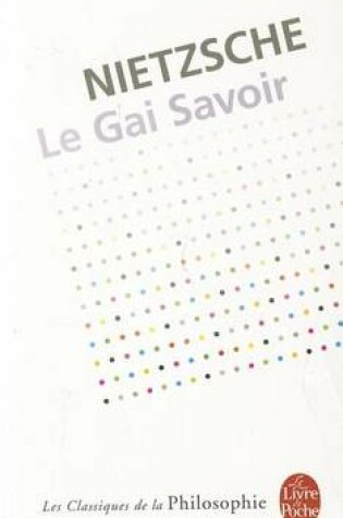 Cover of Le Gai Savoir