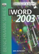 Book cover for Microsoft Word 2003 Specialist and Expert Certification / Nita Rutkosky