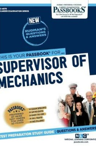 Cover of Supervisor of Mechanics (C-4979)