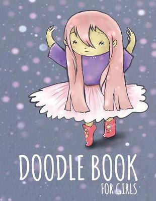 Book cover for Doodle Book For Girls