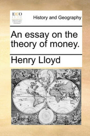 Cover of An Essay on the Theory of Money.