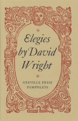 Book cover for Elegies