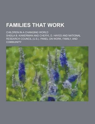 Book cover for Families That Work; Children in a Changing World