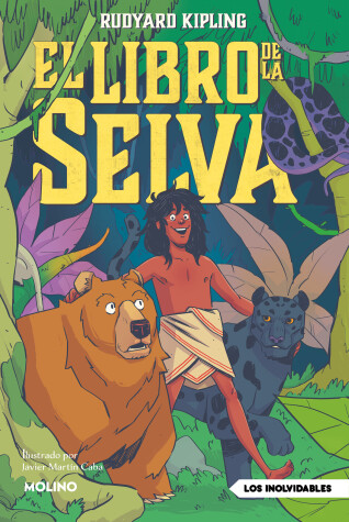 Book cover for El libro de la selva / The Jungle Book