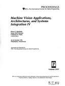 Book cover for Machine Vision Applications Architectures & Sy