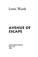 Book cover for Avenue of Escape