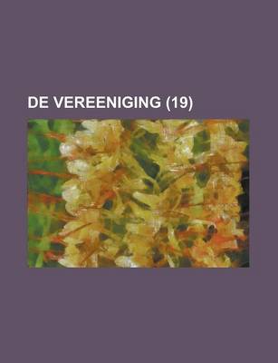 Book cover for de Vereeniging (19)