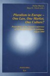 Book cover for Pluralism in Europe - One Law, One Market, One Culture?, 3