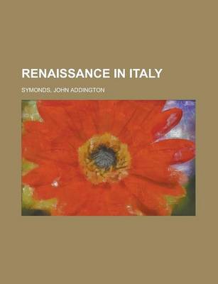 Book cover for Renaissance in Italy Volume 3