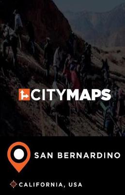 Book cover for City Maps San Bernardino California, USA