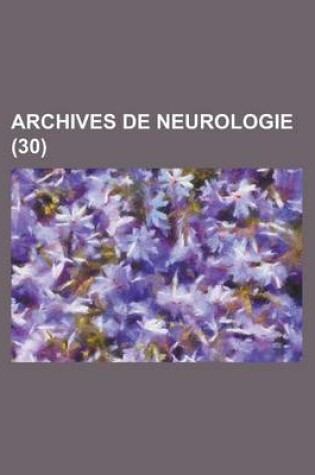 Cover of Archives de Neurologie (30)