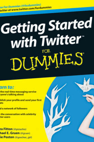 Cover of Getting Started with Twitter For Dummies