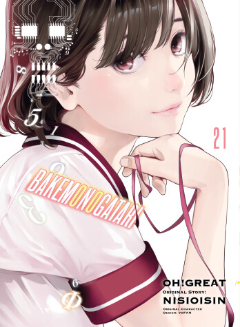 Book cover for BAKEMONOGATARI (Manga) Volume 21