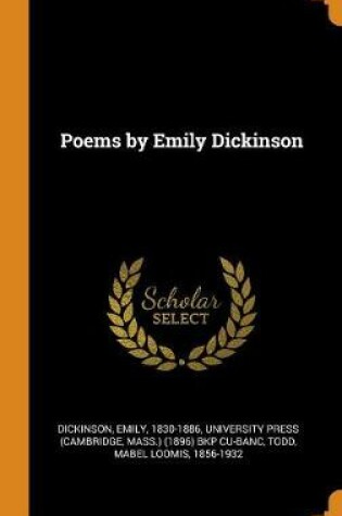 Cover of Poems by Emily Dickinson