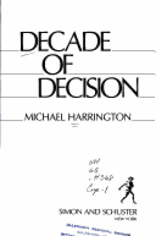 Cover of Decade of Decision