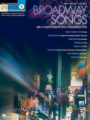 Book cover for Broadway Songs