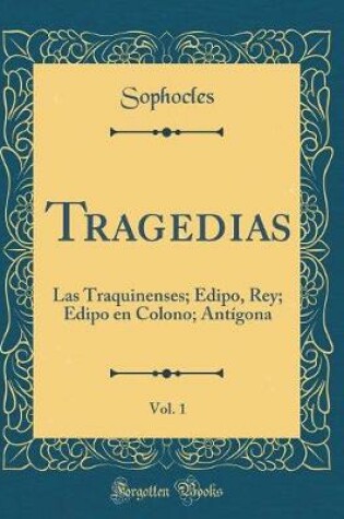 Cover of Tragedias, Vol. 1