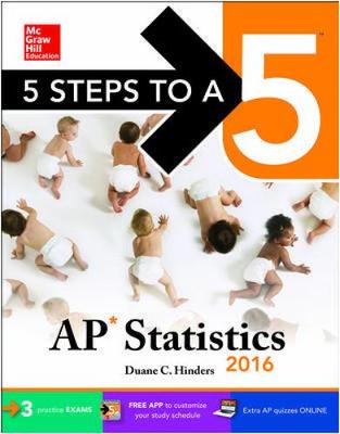 Book cover for 5 Steps to a 5 AP Statistics 2016