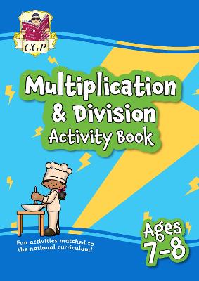 Book cover for Multiplication & Division Activity Book for Ages 7-8 (Year 3)