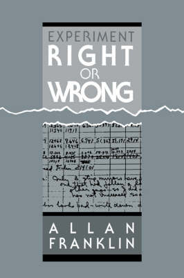 Book cover for Experiment, Right or Wrong