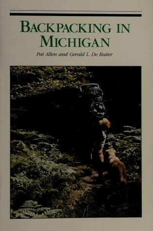Cover of Backpacking in Michigan