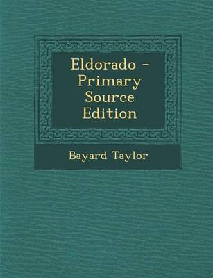 Book cover for Eldorado - Primary Source Edition