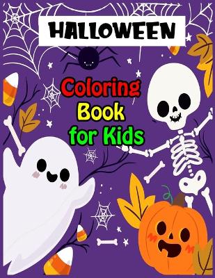 Book cover for Halloween Coloring Book for Kids