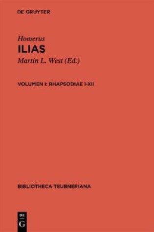 Cover of Ilias, Vol. I Pb