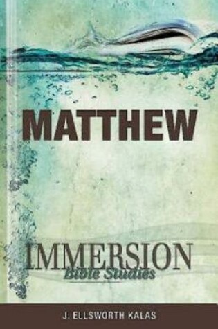 Cover of Immersion Bible Studies: Matthew