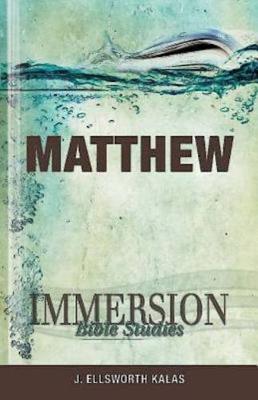 Book cover for Immersion Bible Studies: Matthew