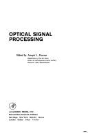 Book cover for Optical Signal Processing