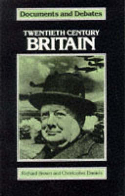 Book cover for Twentieth Century Britain