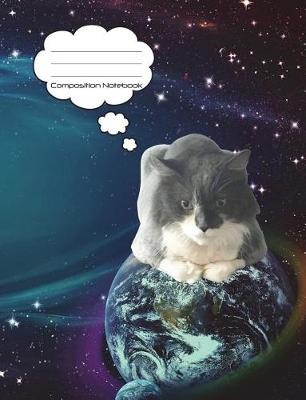 Book cover for Cat In Space Composition Notebook