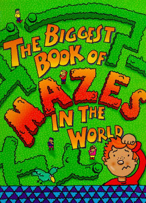 Book cover for The Biggest Maze Book in the World