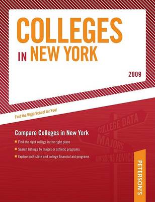 Cover of Colleges in New York 2009