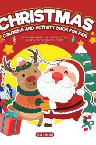 Cover of Christmas Coloring and Activity Book for Kids