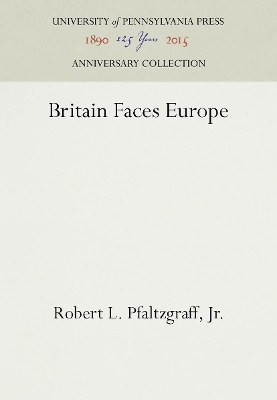 Book cover for Britain Faces Europe