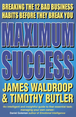 Book cover for Maximum Success Breaking the 12 Bad