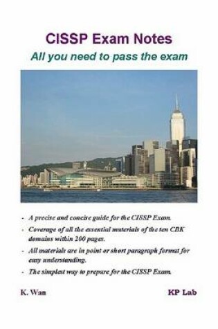 Cover of Cissp Exam Notes - All You Need to Pass the Exam