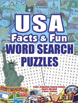 Book cover for USA Facts & Fun Word Search Puzzles
