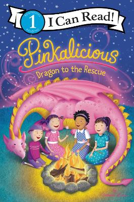 Book cover for Pinkalicious: Dragon to the Rescue