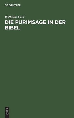 Cover of Die Purimsage in Der Bibel